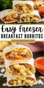 Freezer Breakfast Burritos Recipe (& VIDEO!) - Easy Breakfast Idea