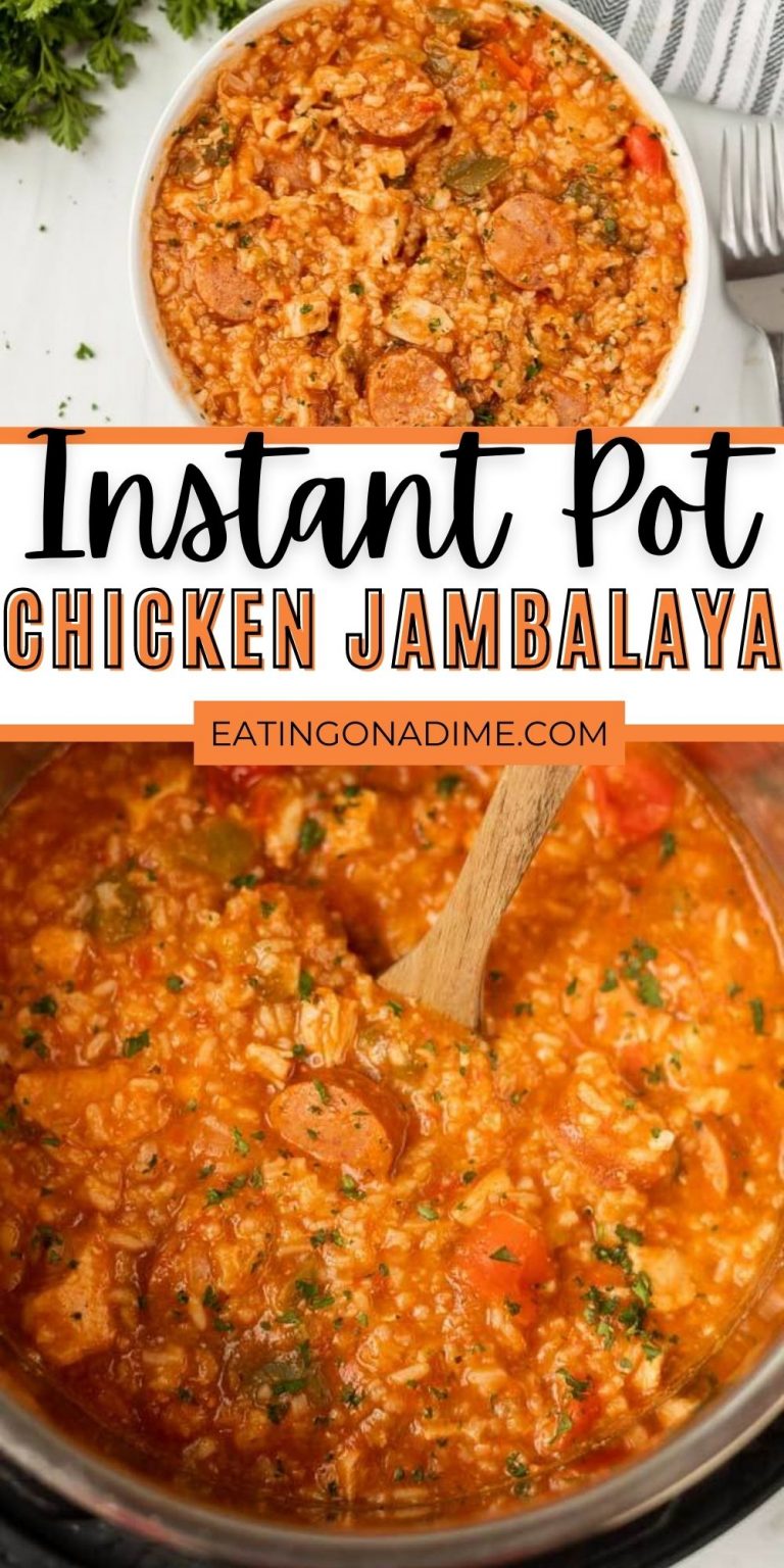 Instant Pot Jambalaya - Ready in under 20 minutes!