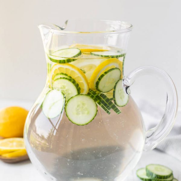 Cucumber Lemon Water Cucumber And Lemon Water 3591