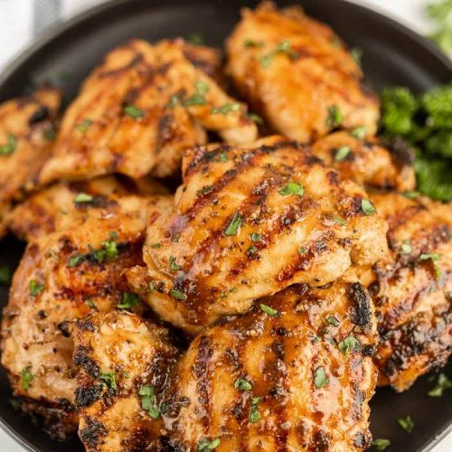 Grilled Boneless Skinless Chicken Thighs - Easy Chicken Recipe