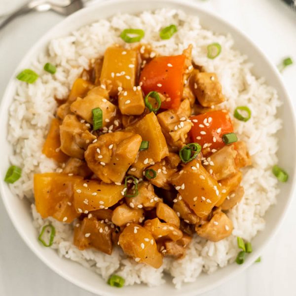 Crock Pot Hawaiian Chicken Recipe - Eating on a Dime