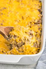 Hamburger Hashbrown Casserole Recipe - Eating on a Dime