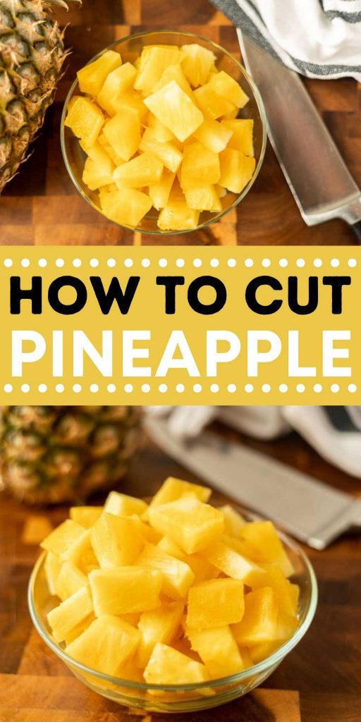 How to Cut Pineapple - Eating on a Dime