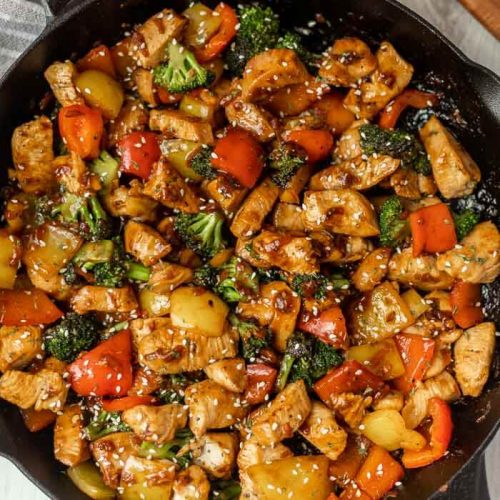 Behind the Bites: Crock-Pot Chicken Stir Fry