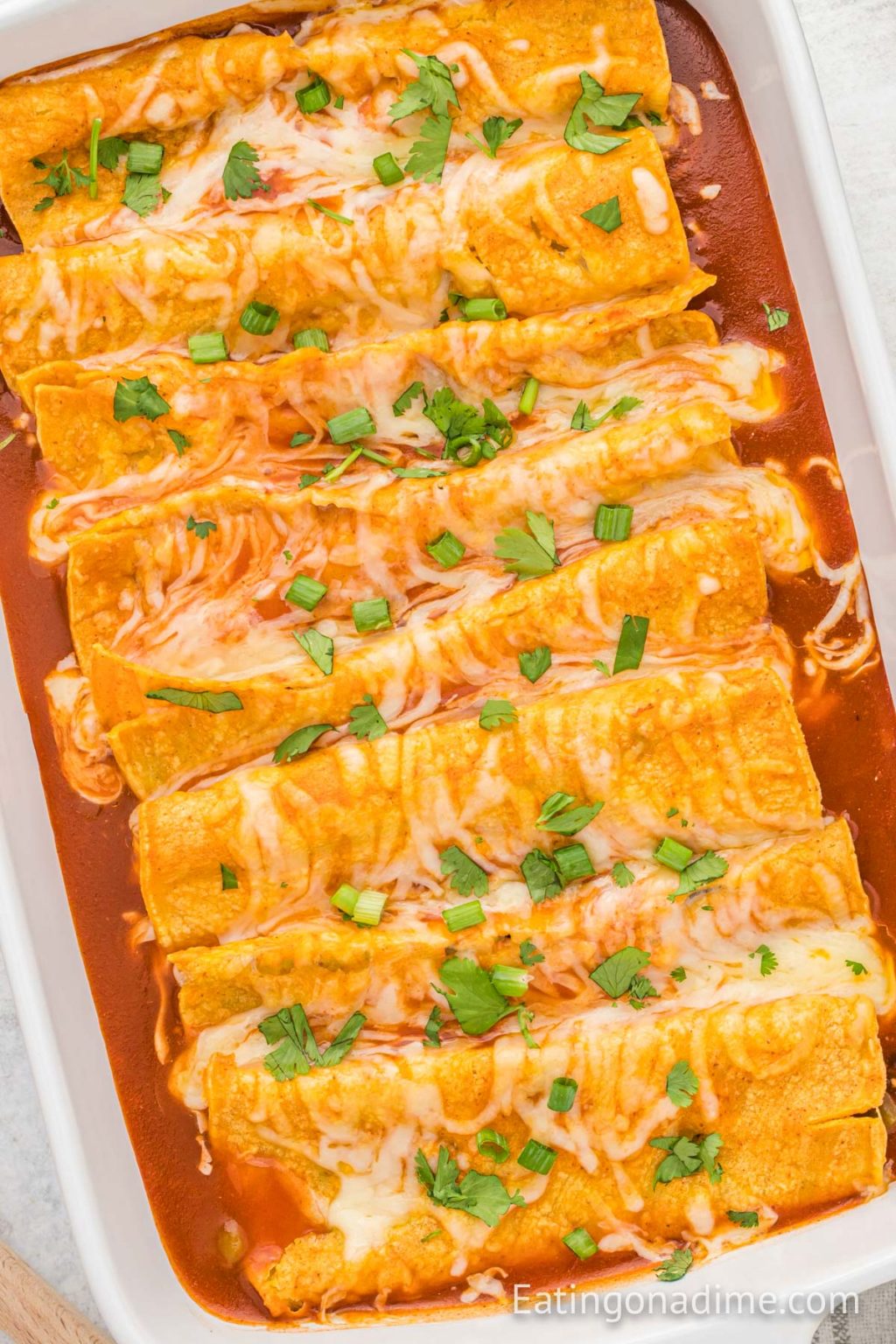 Bean and Cheese Enchiladas Ready in 20 minutes