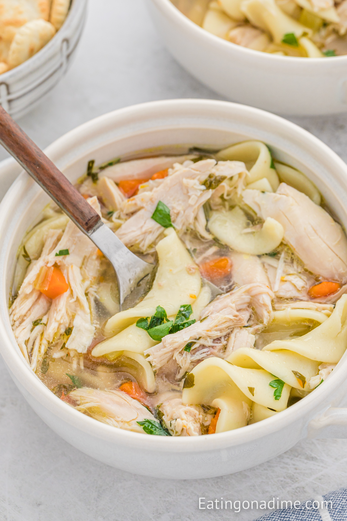 CHICK-FIL-A'S  Chicken Noodle Soup - Restaurant Recipe Recreations