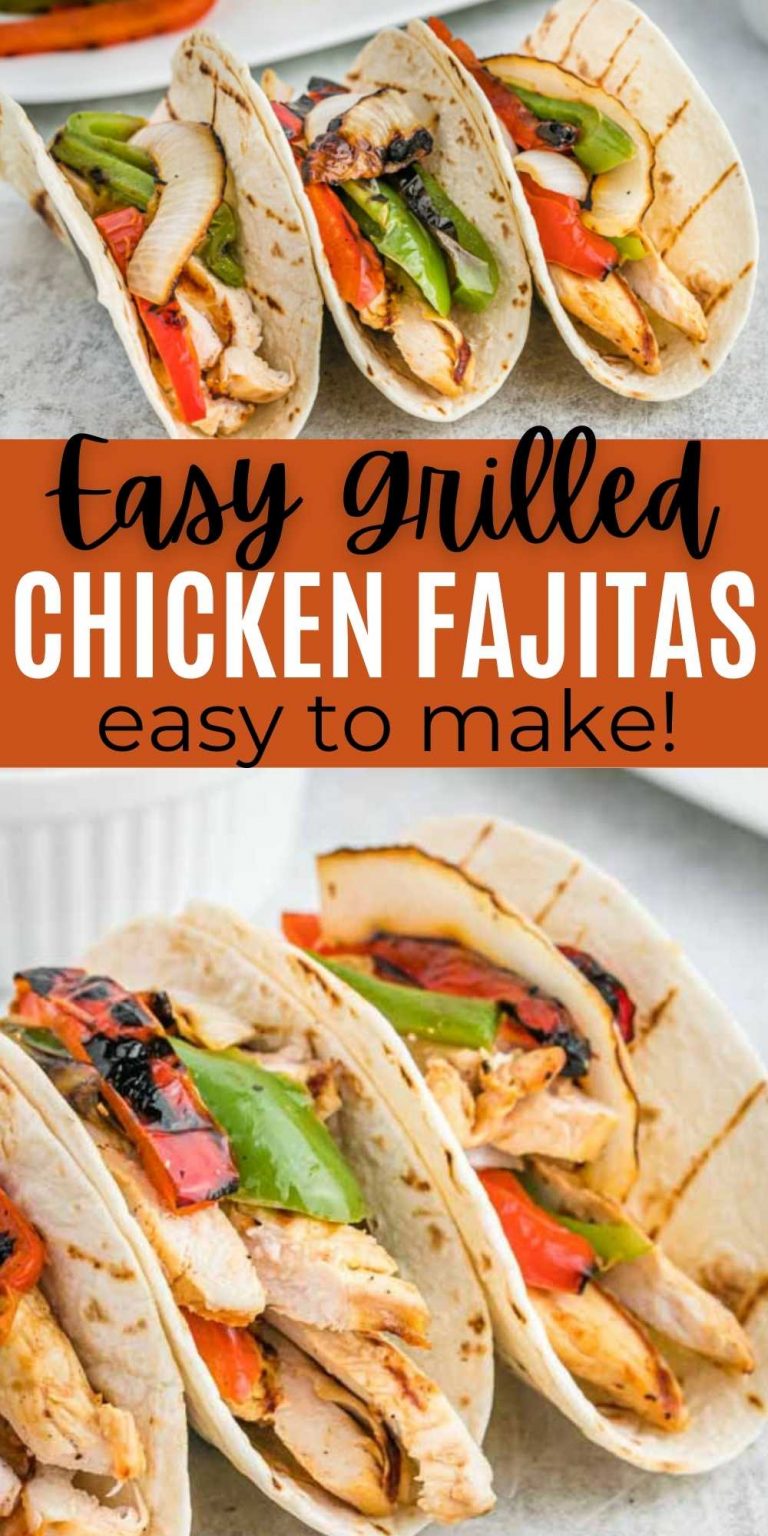 Best Grilled Chicken Fajita Recipe - Easy chicken fajitas
