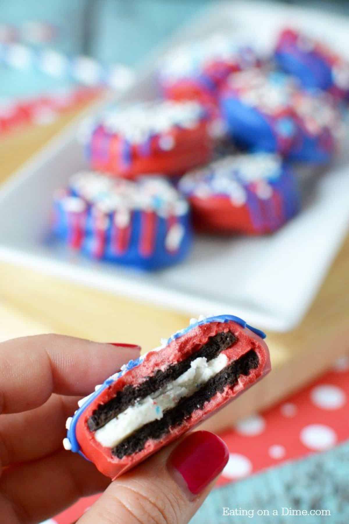 Close up image of a Chocolate Covered Oreo