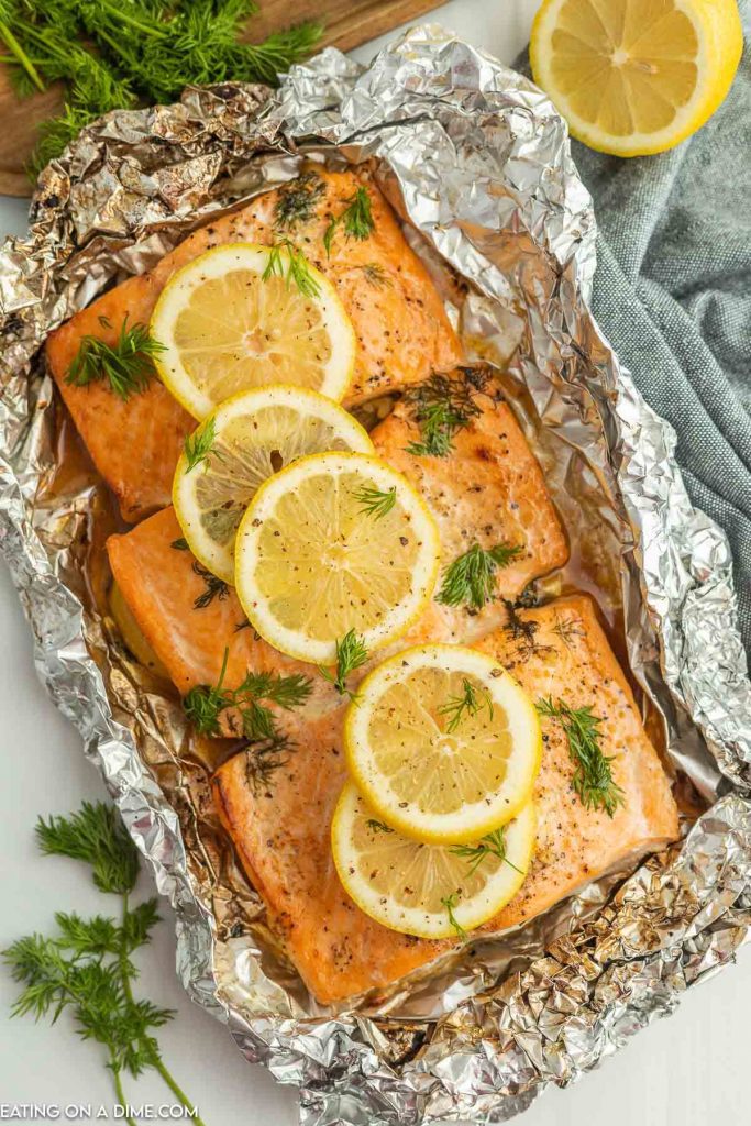 Grilled Salmon in Foil Recipe