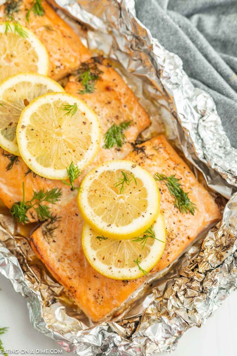 Grilled Salmon in Foil Recipe