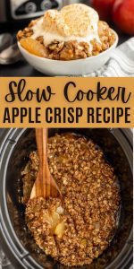 Crock Pot Apple Crisp Recipe - Eating on a Dime