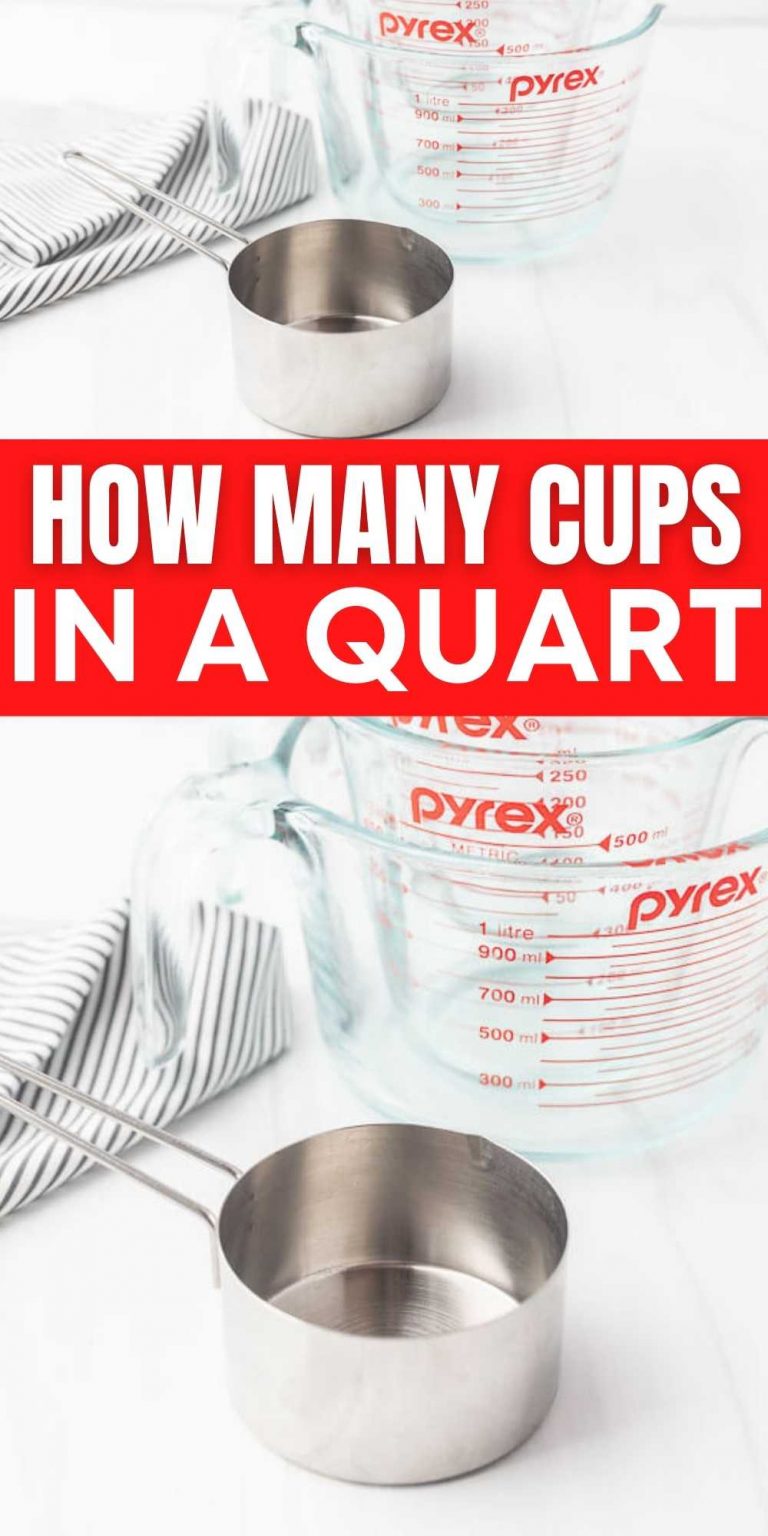 How many Cups in a Quart - Eating on a Dime