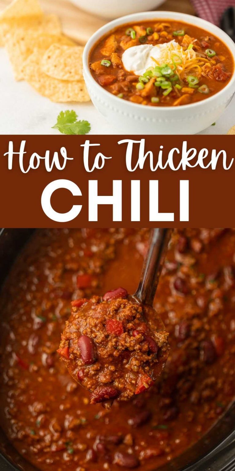 How to Thicken Chili Eating on a Dime