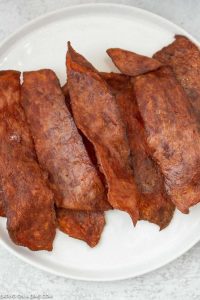 Air Fryer Turkey Bacon - Eating on a Dime