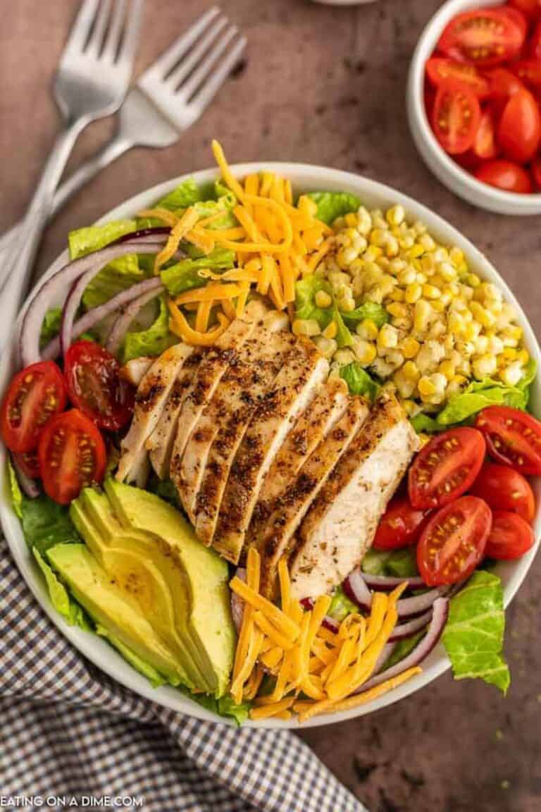 Grilled Chicken Salad - The Best Grilled Chicken Salad Recipe