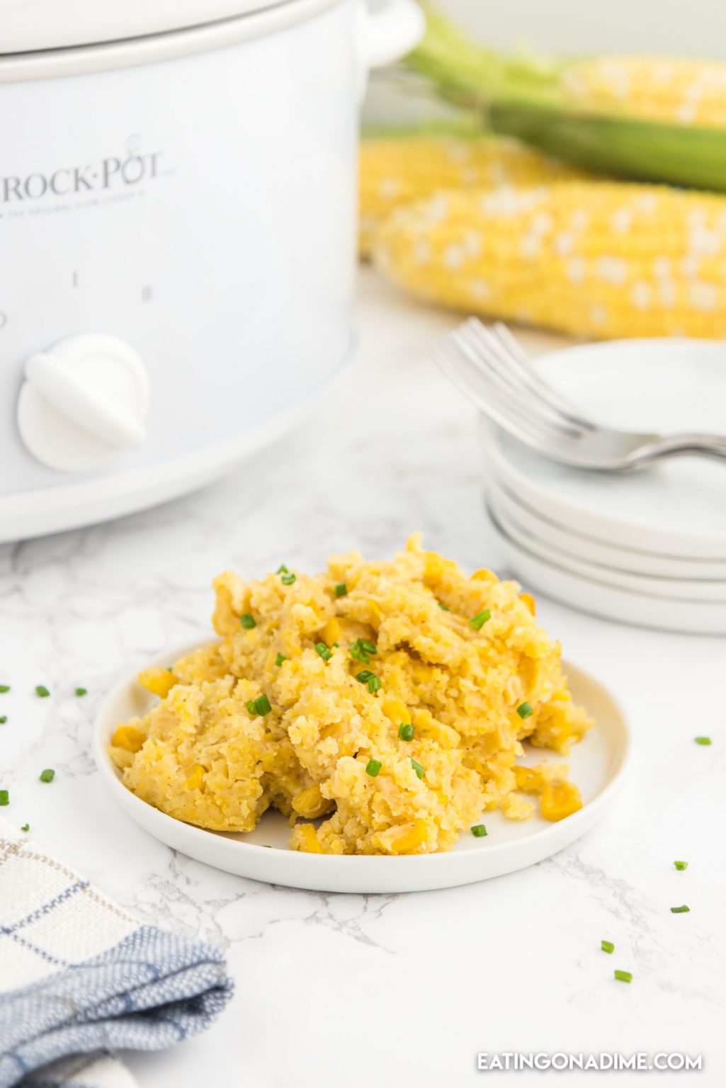 Crock Pot Corn Casserole Recipe Eating On A Dime