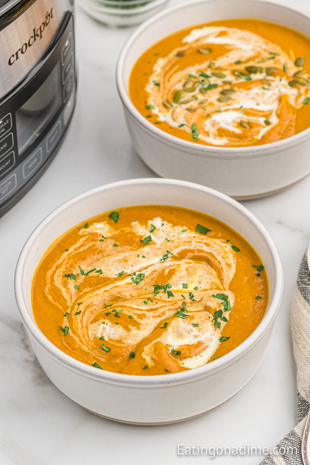 Slow Cooker Pumpkin Soup Recipe Eating on a Dime