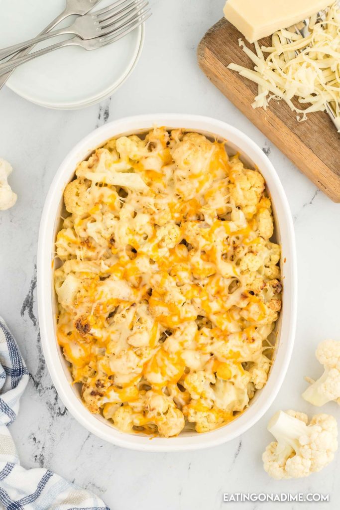 Cauliflower Au Gratin Easy Keto Recipe 1919