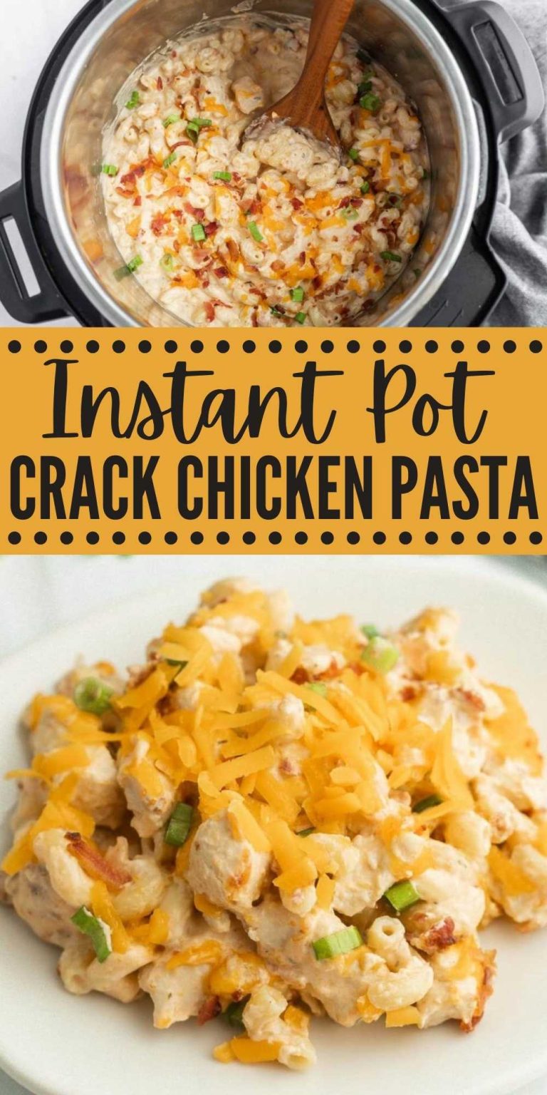 Instant Pot Crack Chicken Pasta Recipe - Eating on a Dime