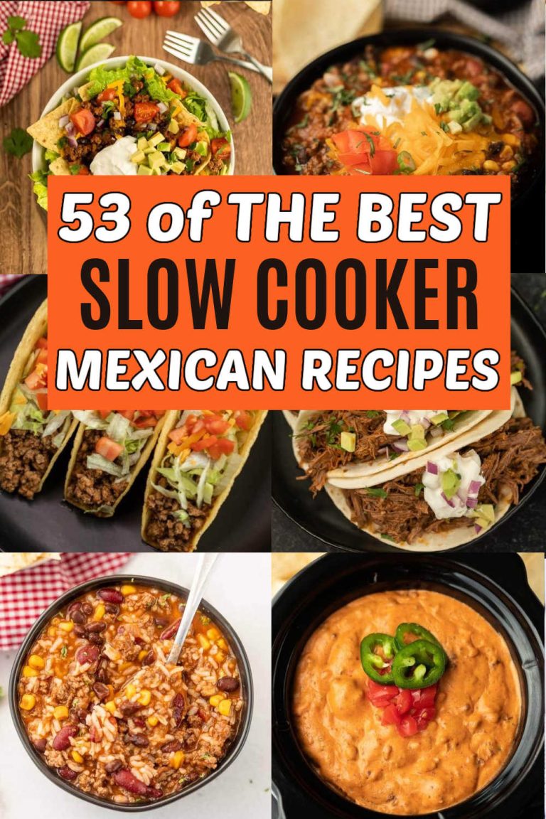 53 Mexican Crock Pot Recipes - Slow Cooker Mexican Recipes