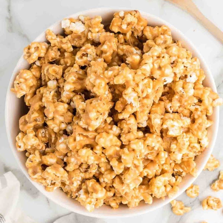 Peanut Butter Popcorn Recipe - Eating on a Dime