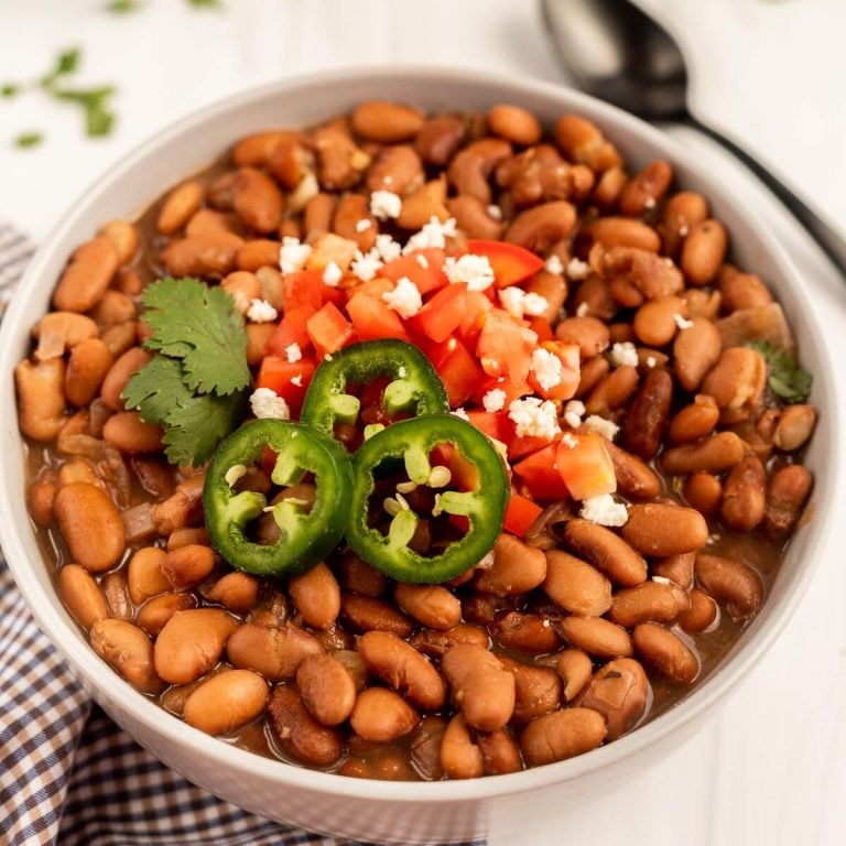 Crock Pot Pinto Beans Eating on a Dime