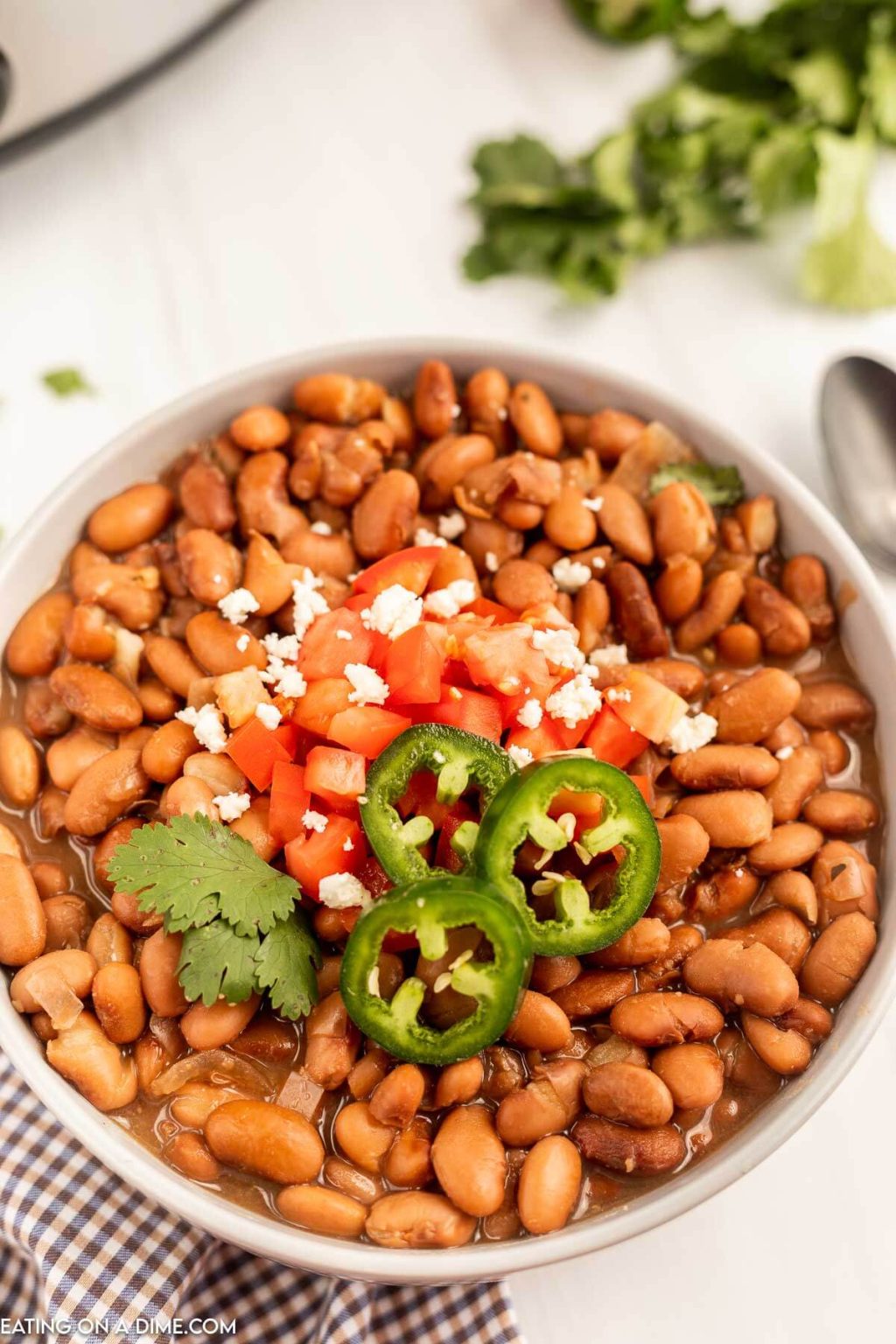 Crock Pot Pinto Beans Recipe Eating on a Dime