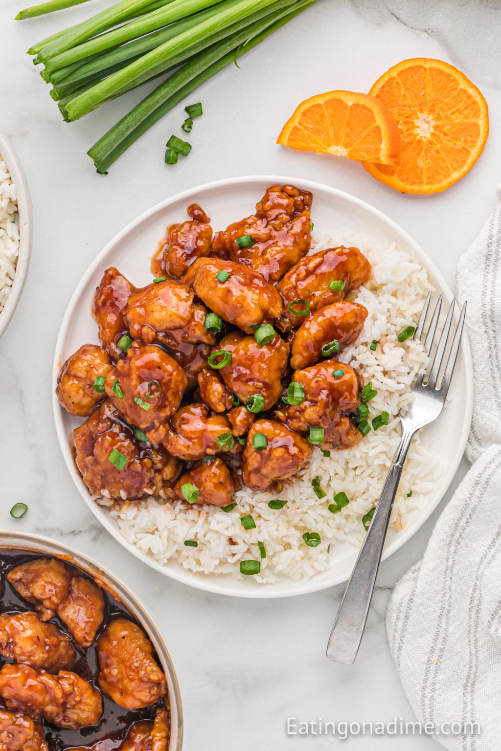 3 Ingredient Orange Chicken Recipe