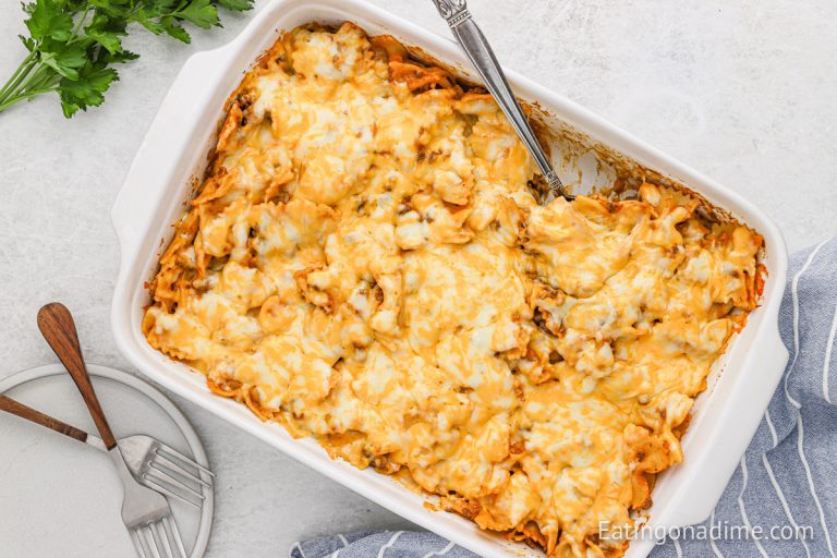 Sloppy Joe Casserole Recipe - Eating on a Dime