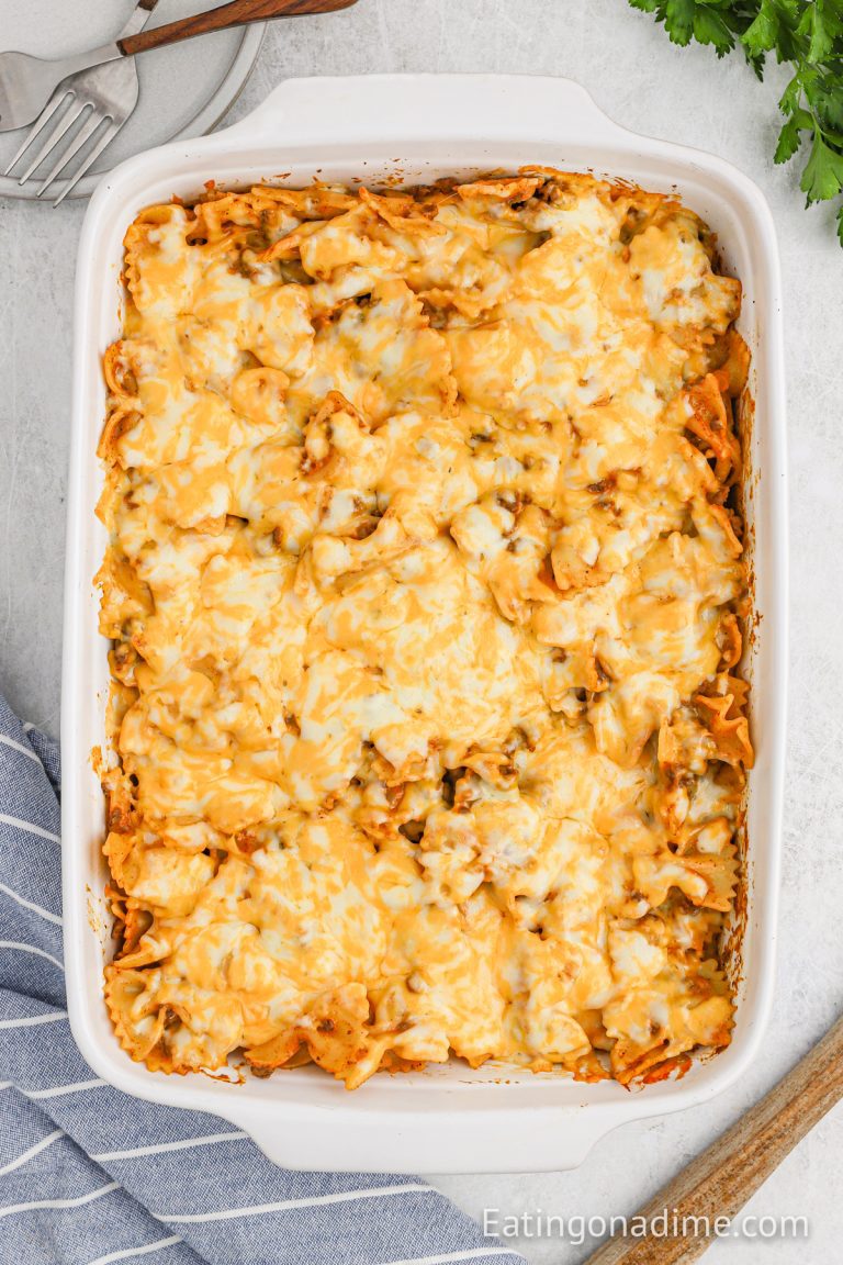 Sloppy Joe Casserole Recipe - Eating on a Dime