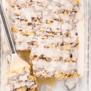 Cinnamon Roll Cake