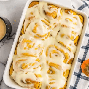 Pumpkin Cinnamon Rolls Recipe