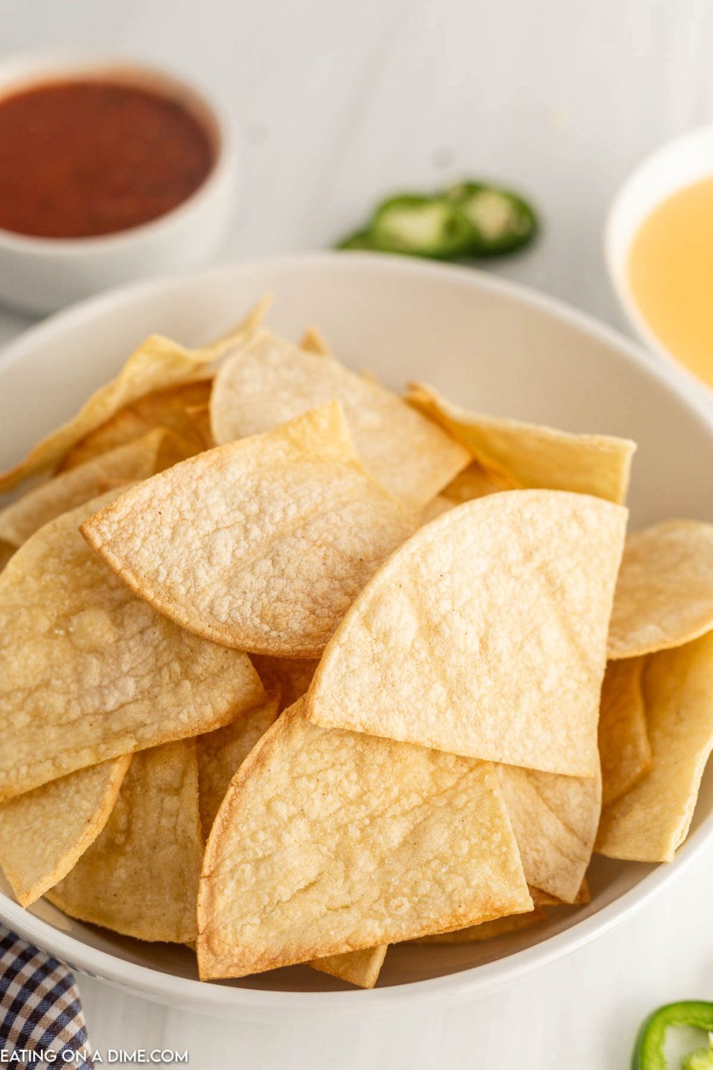 Homemade Air Fryer Tortilla Chips Recipe Eating On A Dime