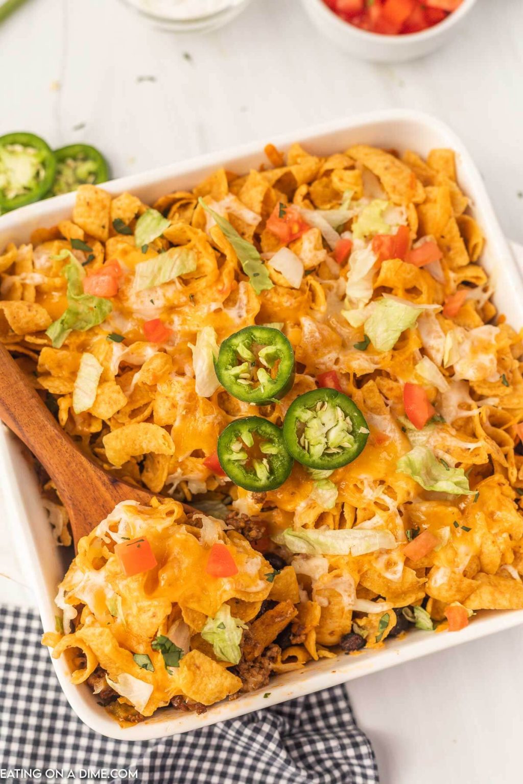 Walking Taco Casserole Recipe - Eating on a Dime