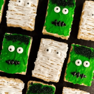 halloween rice krispies