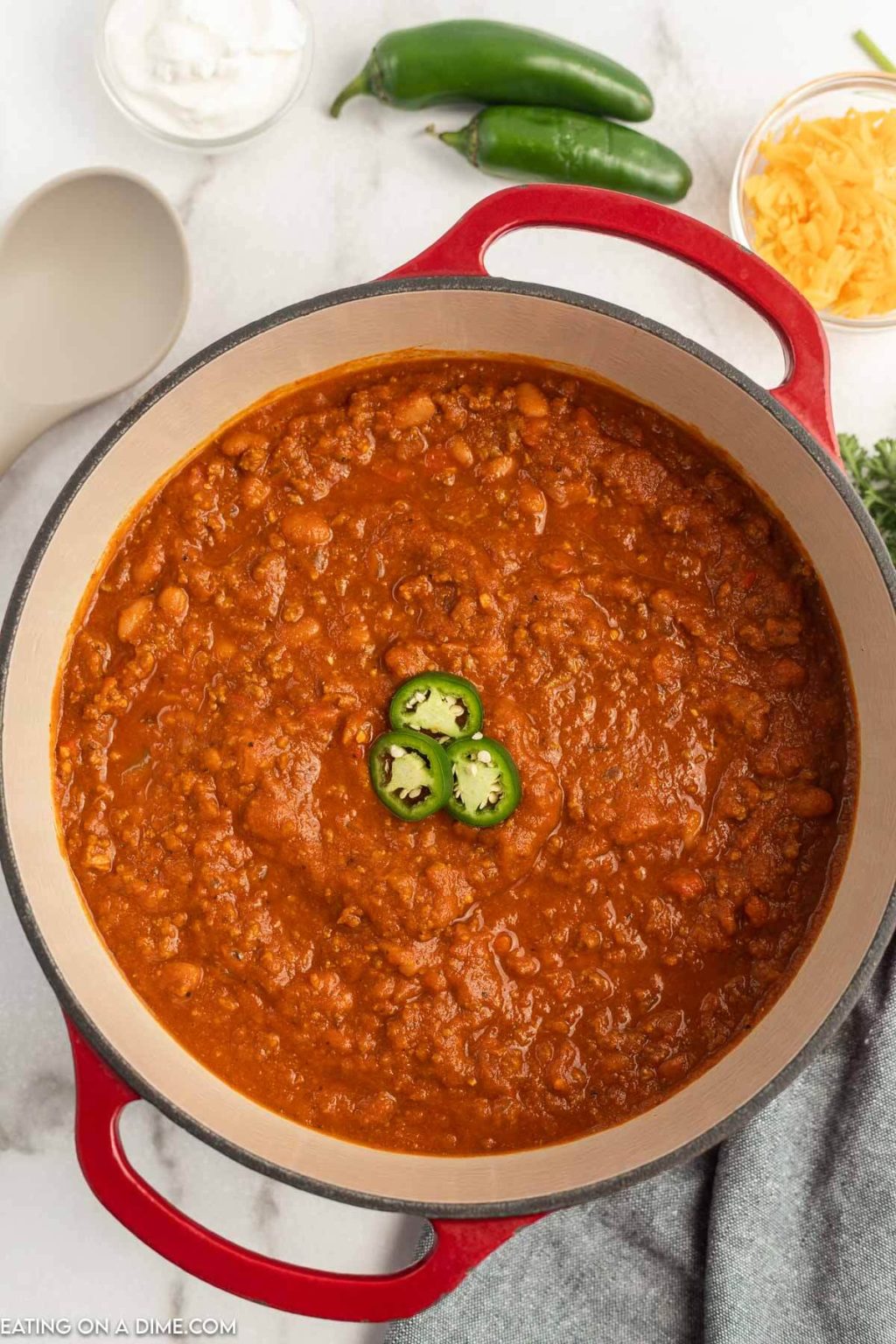 Pumpkin Chili - Easy chili recipe with pumpkin