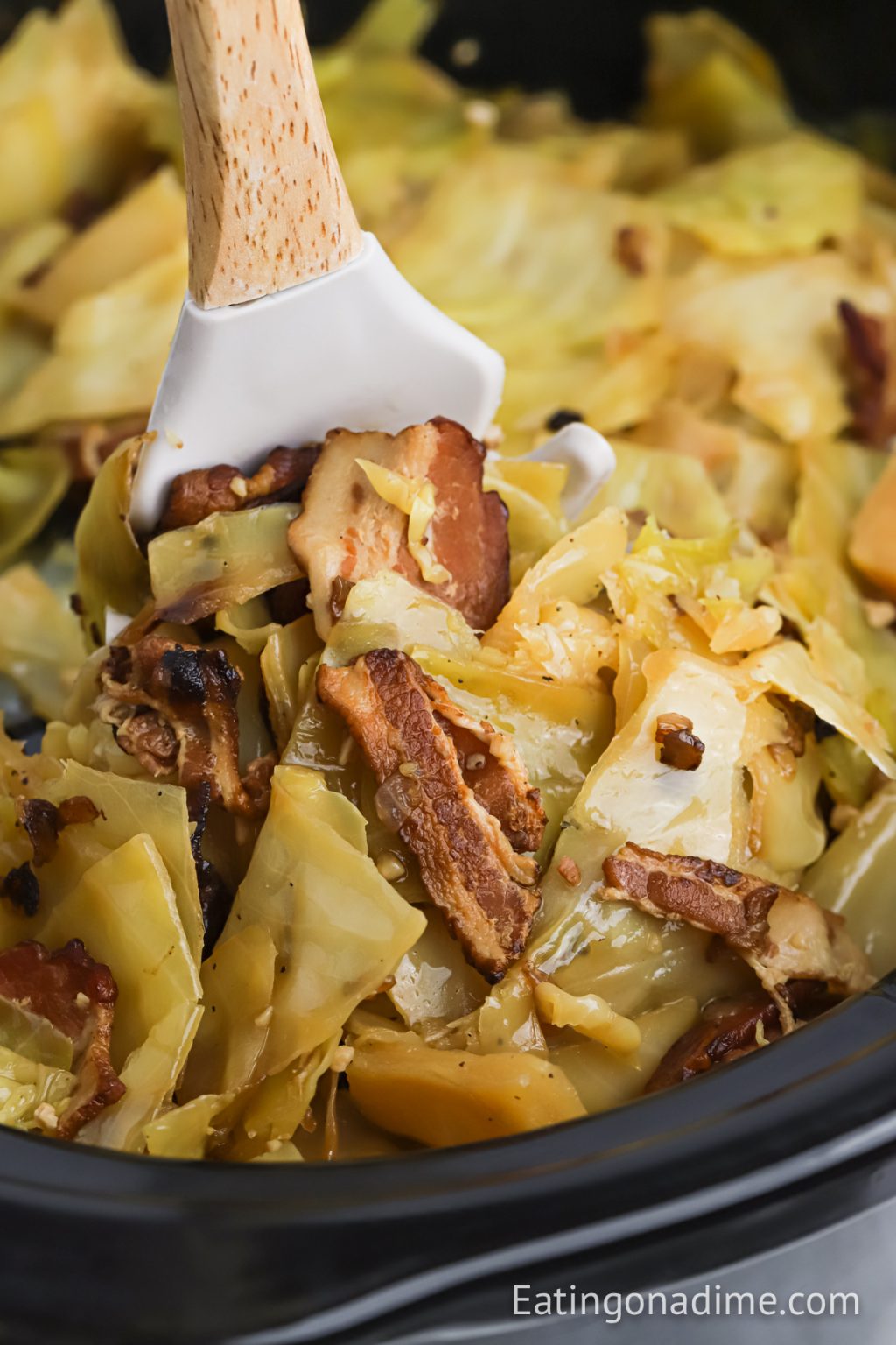 Crock Pot Cabbage Recipe - Eating On A Dime