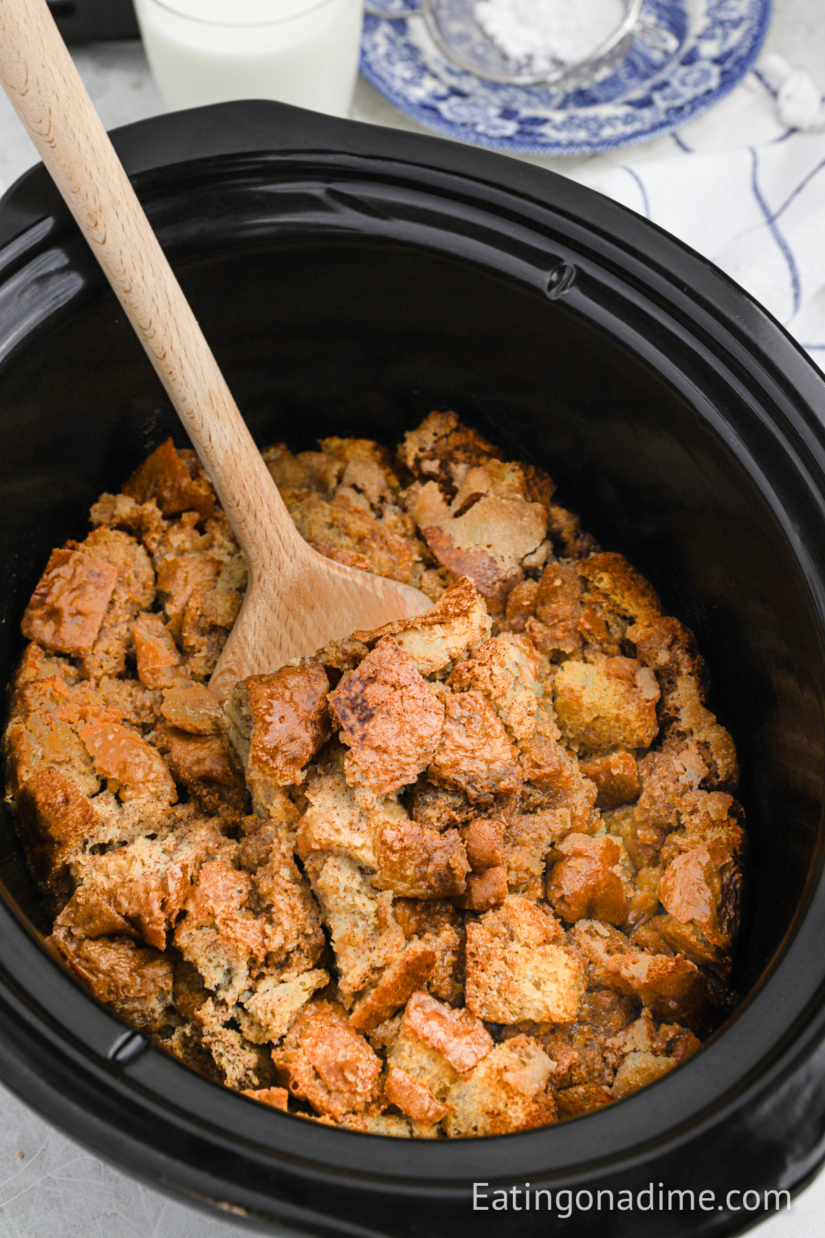 Slow Cooker French Toast Casserole - The Recipe Pot