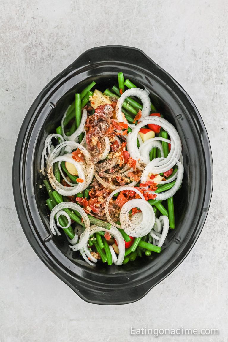 Crock Pot Green Beans and Potatoes