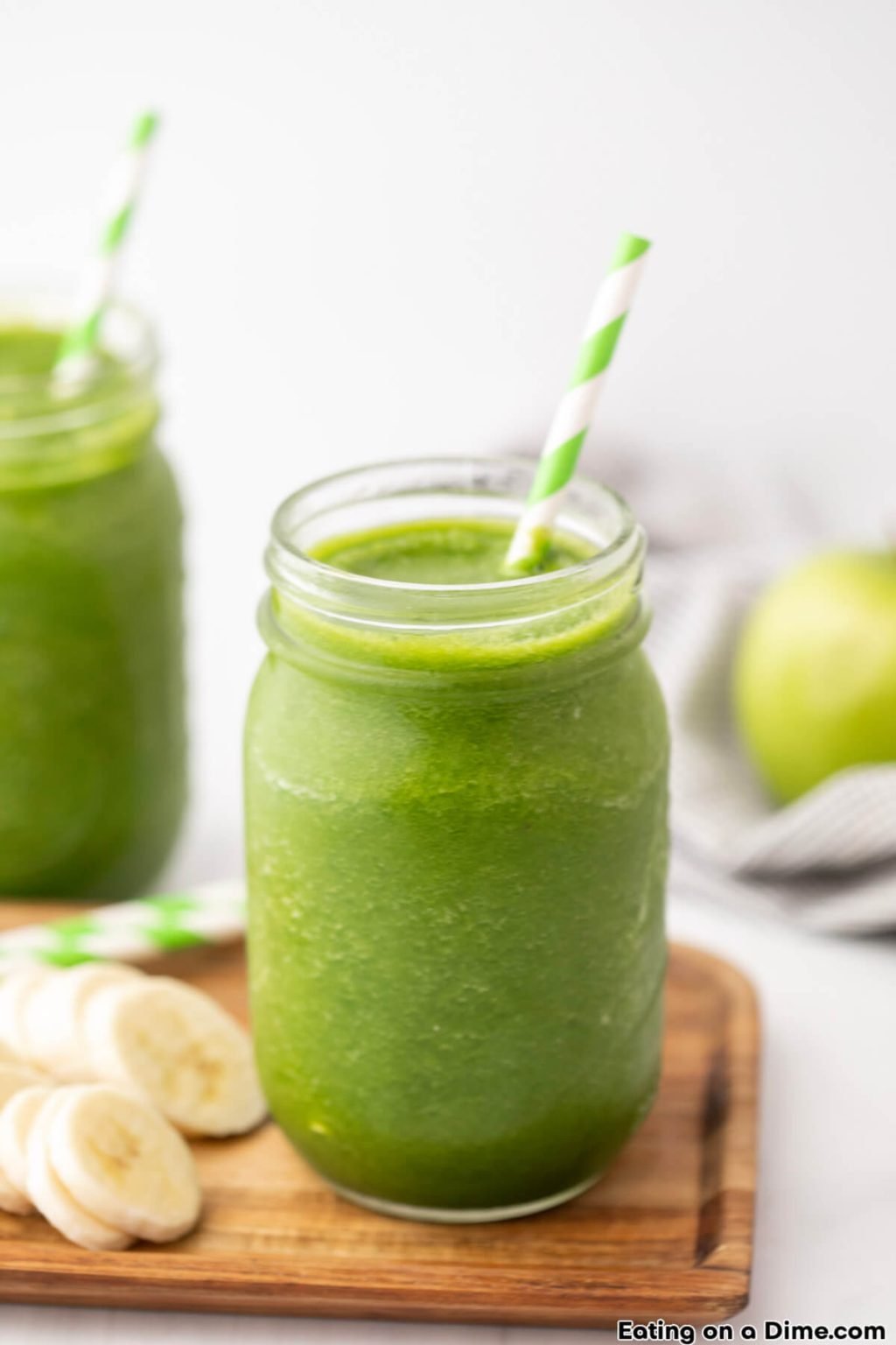 Apple Spinach Green Smoothie Recipe Spinach Apple Smoothie 2955