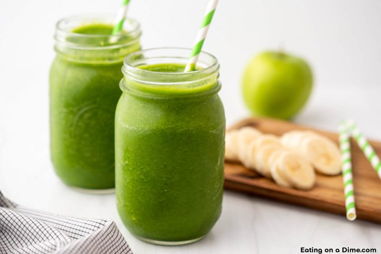 Apple Spinach Green Smoothie Recipe - Spinach Apple Smoothie