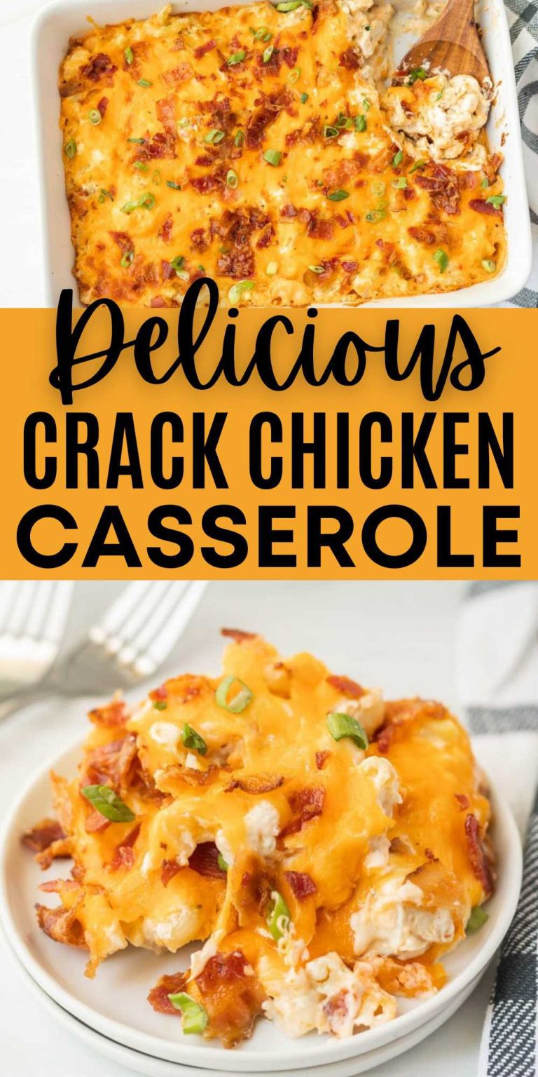 Crack Chicken Casserole Recipe - Eating on a Dime