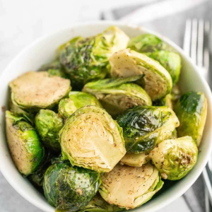 Easy Oven Roasted Brussel Sprouts