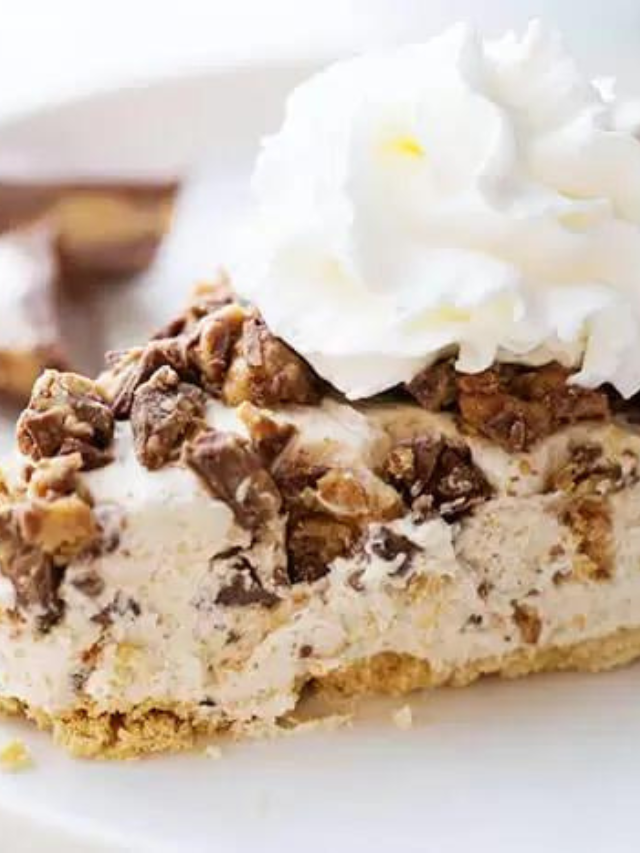 Quick And Easy Reeses Pie Recipe No Bake Pie Eating On A Dime 