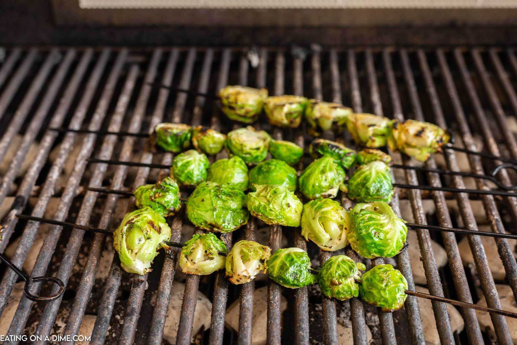 Grilled Brussel Sprouts - Brussel Sprouts on the Grill