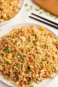 Ground Chicken Fried Rice - Easy Ground Chicken Fried Rice