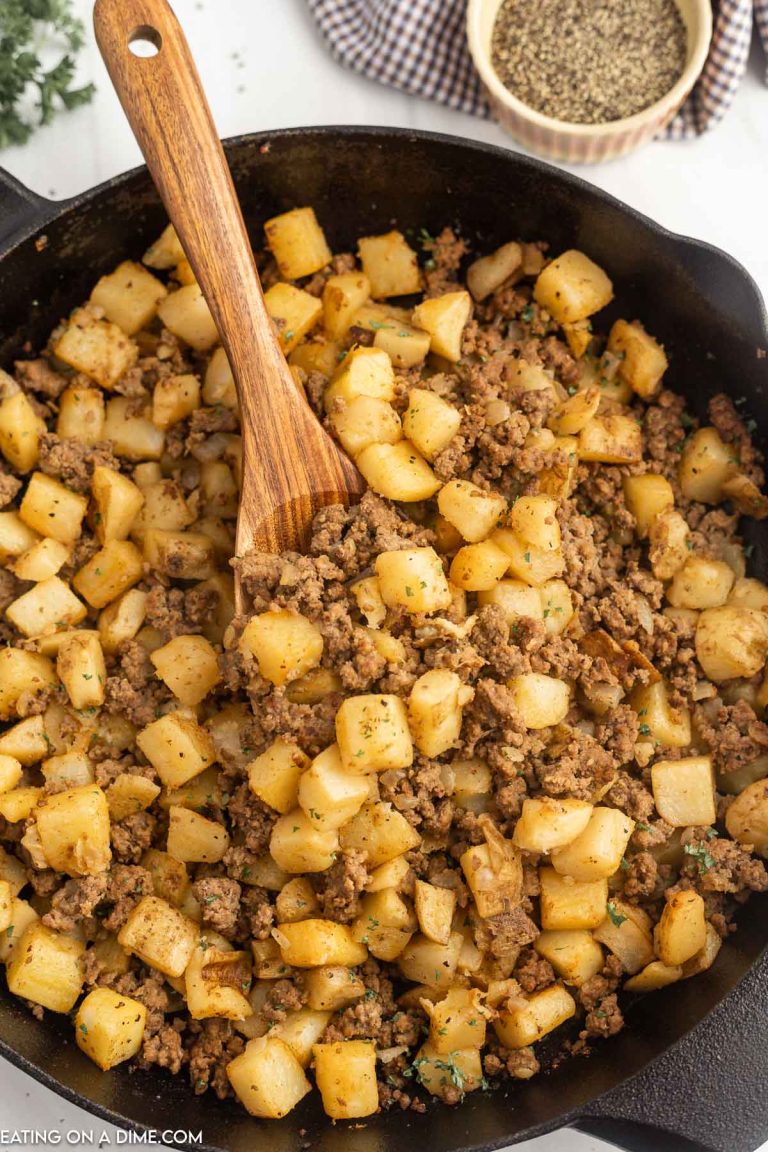 Hamburger Hash Recipe - Eating on a Dime