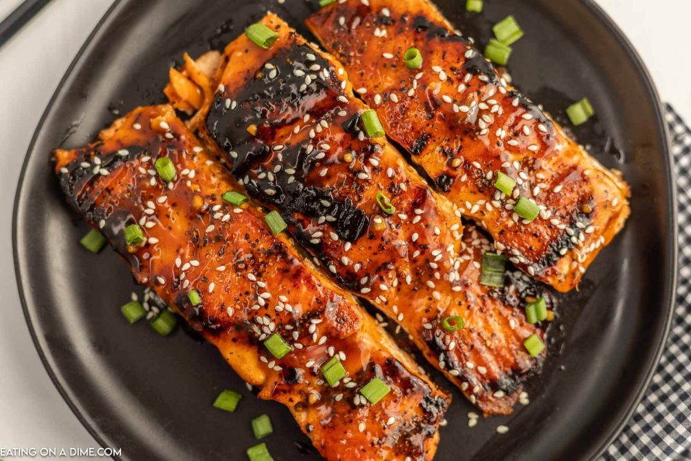 Teriyaki Salmon Recipe - Eating on a Dime