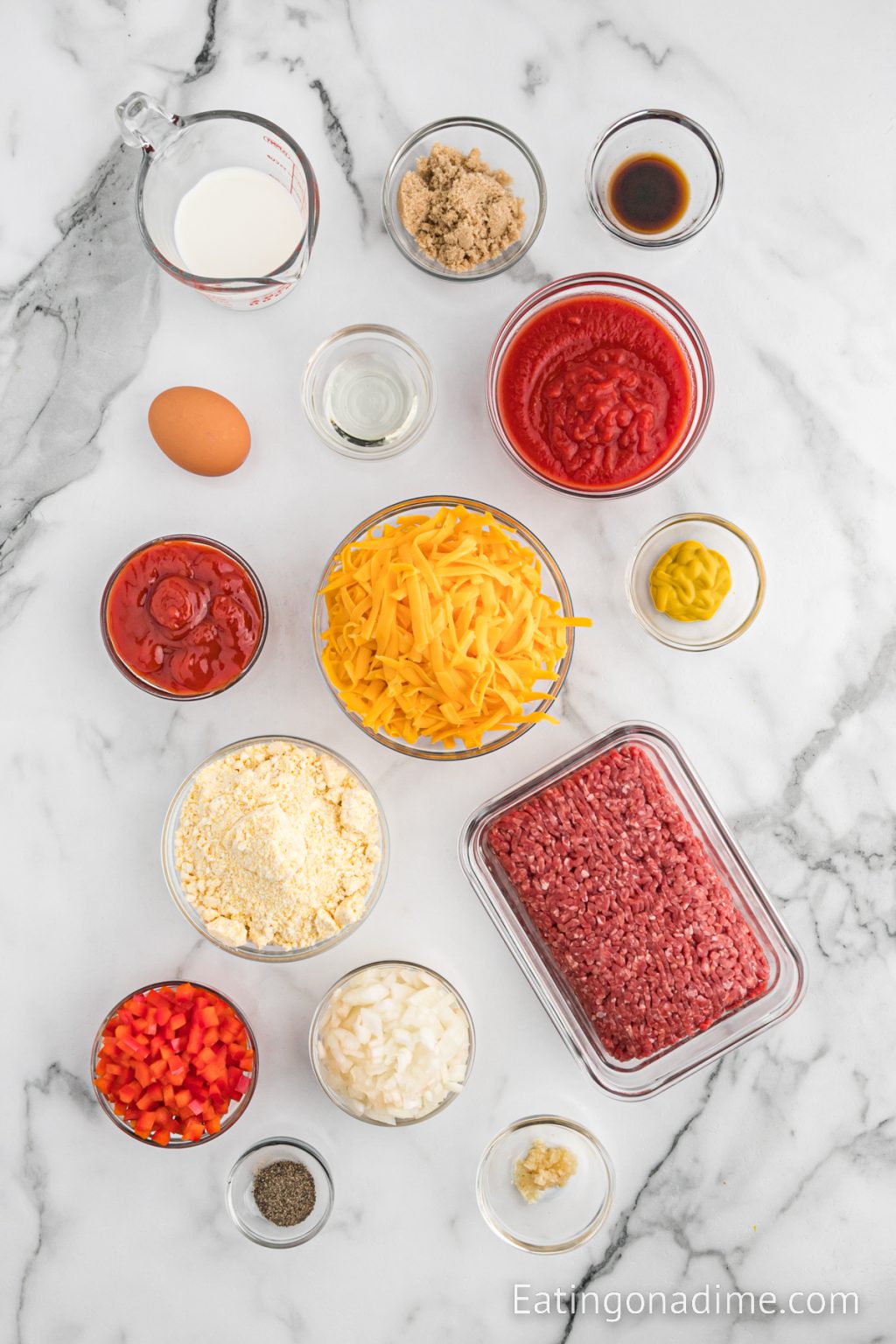 Sloppy Joe Cornbread Casserole - Eating On A Dime