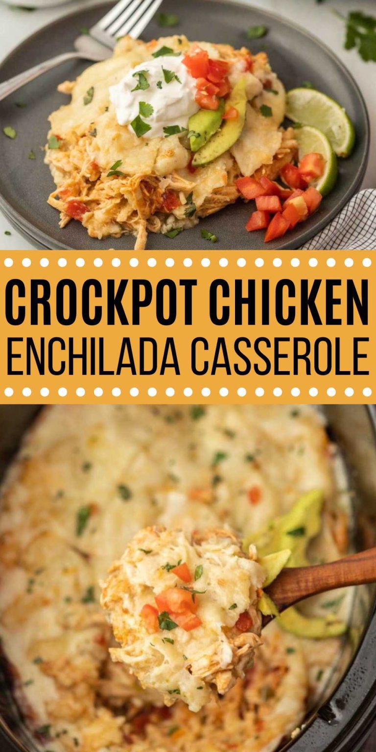 Crock Pot Chicken Enchilada Casserole Recipe Easy Enchiladas